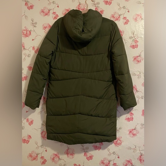 Hollister Dark Green Puffer Jacket - Picture 2 of 11
